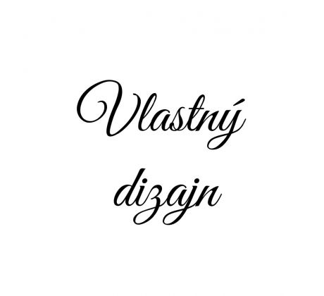 Personalizovaná krabica na svadobné obálky a peniaze  - vlastný dizajn