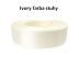 Saténová stuha - rôzne farby 5 cm ivory farba