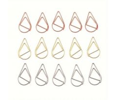 Spinky na oznámenia rôzne farby zlatá